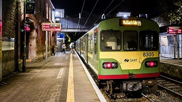 Ride onboard 8300 class DART train Unit 8305 from Shankill to Killiney.