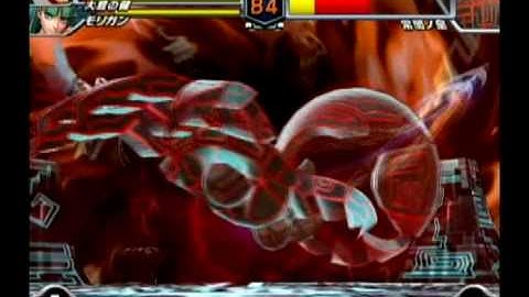 Tatsunoko VS Capcom - Ken the Eagle & Morrigan - Arcade Mode (Part 3 of 3)