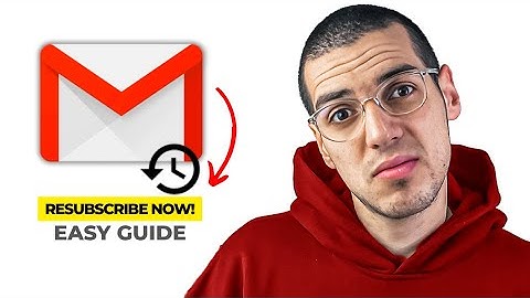 How To Resubscribe To Emails In Gmail (2025)