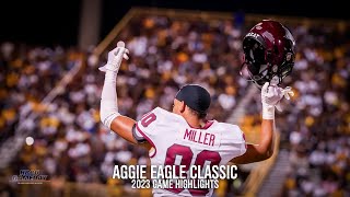 2023 Aggie Eagle Classic | GAME HIGHLIGHTS | North Carolina A&T vs North Carolina Central