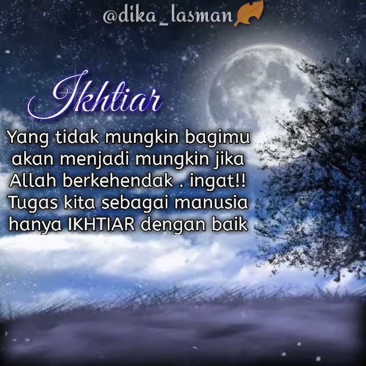 IKHTIAR story wa video literasi islam kekinian