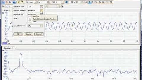 Frequency response measurement using the PicoScope 4262