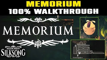 MEMORIUM 100% Walkthrough | Alle Geheimen Memorium | Silksong | Materium & Voltvaten & Grote Verl...