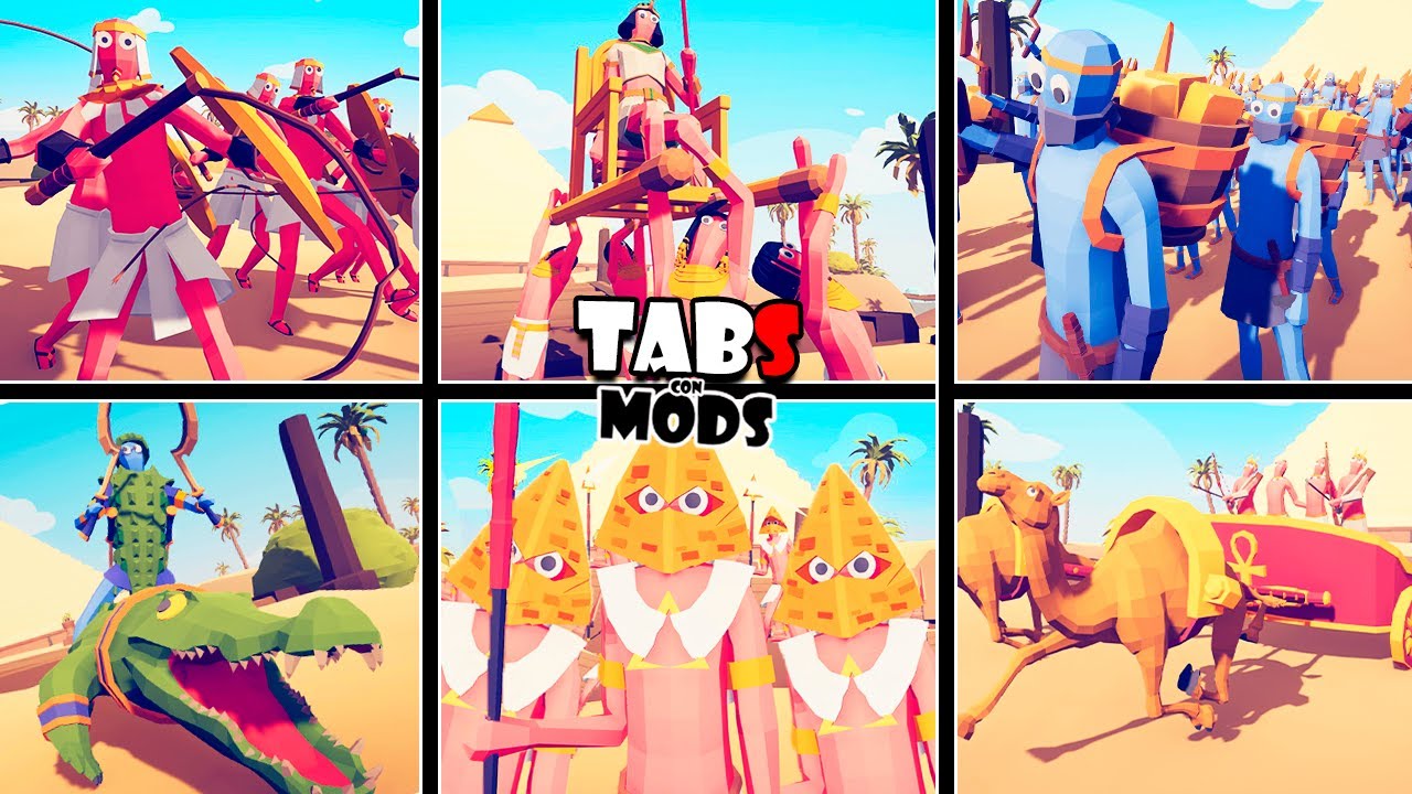 EL ANTIGUO EGIPTO - NUEVA FACCION ESPECTACULAR | TOTALLY ACCURATE BATTLE SIMULATOR