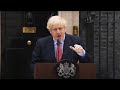 Watch in full: Boris Johnson's return speech after recovering from coronavirus