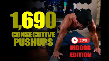 1,690 consecutive pushups - indoor (Day 338 / 365)