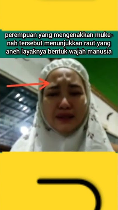 ngeri ya Allah jin keluar dari jidat #shorts # iblis