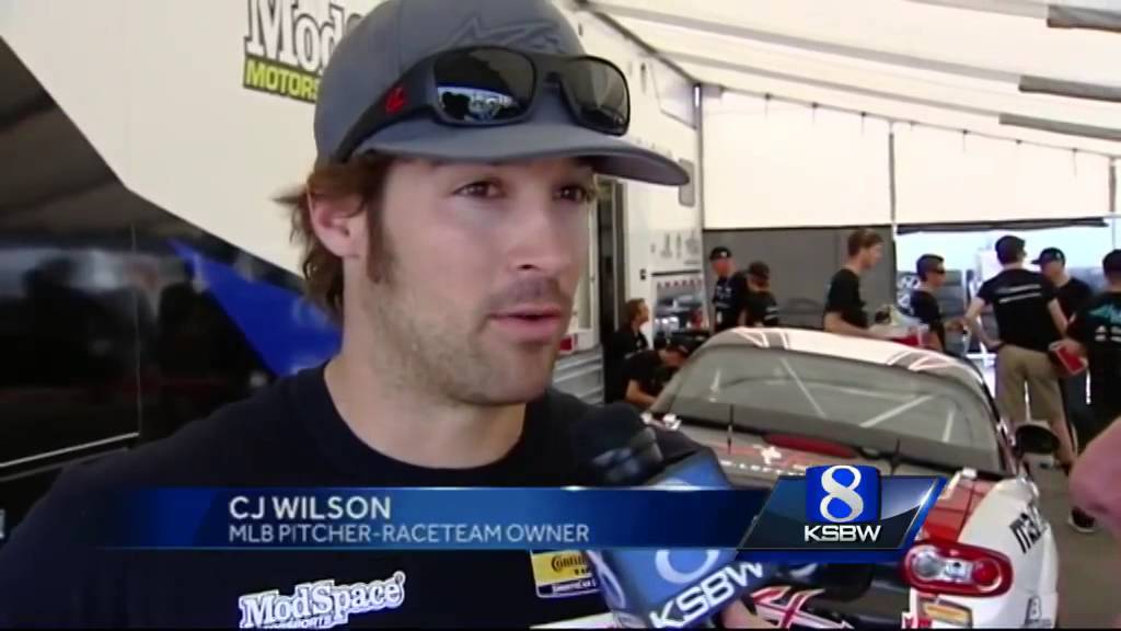 Racing Angel at Laguna Seca: CJ Wilson