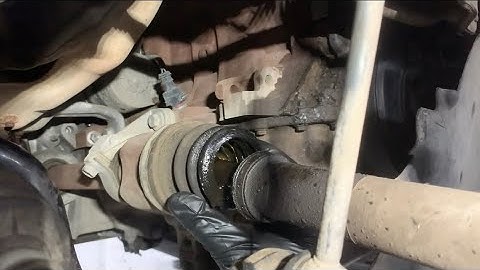 How to remove and replace inner CV joint and CV boot on your car