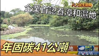 企業首認養漳和濕地 年固碳41公噸 |【民生八方事】| 2022122809 @gtvnews27