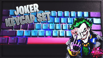 Joker Double Shot Keycap Set- Ducky One 2 Mini