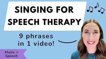 Music + Speech Mega Practice 🎶 | 9 Phrases for Aphasia & Apraxia of Speech | Speech Therapy at Home