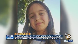 Lakeside Girl Called A Hero After Fatal Accident
