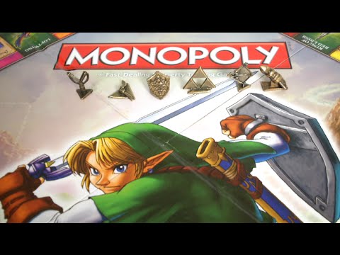 Video: Virallisesti Lisensoitu Legend Of Zelda Monopoly Paljastui