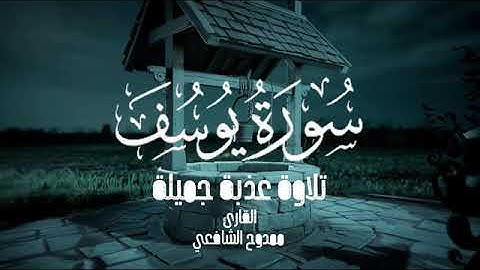 سورة يوسف _ تلاوة عذبة تروي القلوب _ القارئ ممدوح الشافعي