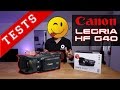 Camera canon legria hf g40  presentation  deballage   techniques  tests  2016  jp concept