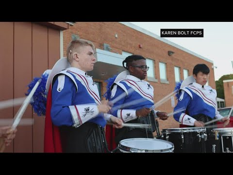 Fairfax Co. junior doesn't let being deaf keep him off the drumline
