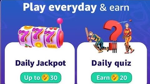 Amazon Daily Jackpot | 19 April 2023 | Fz Coins | Earn 30 coins | Today Answer | Amazon Pay Balance