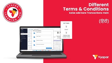 Print Terms and Conditions on invoices I Desktop