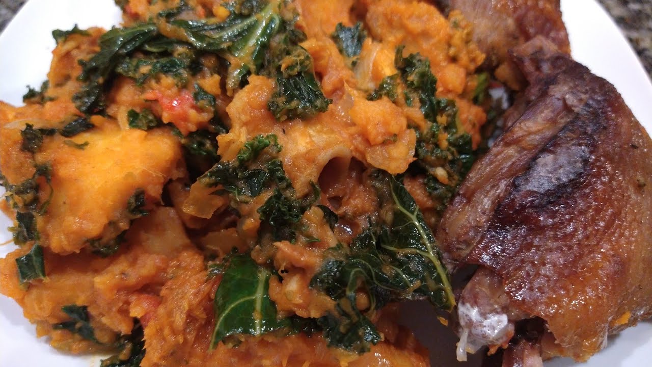 HOW TO COOK DELICIOUS NIGERIA CHICKEN YAM PORRIDGE NG STYLES KITCHEN