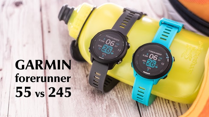 Garmin Forerunner 55 vs 45: what's new & different?