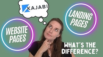 Kajabi Website v. Landing Pages: What’s the difference, and when to use them (9/30)