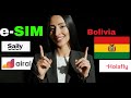 eSIM Bolivia como tener INTERNET ILIMITADO para viajar a Bolivia