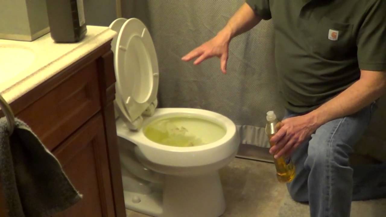 How To Unclog A Toilet Without A Plunger Youtube