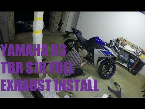 Yamaha R3 Two Brothers Racing Full Exhaust Install