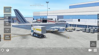 Infinite Flight- London Heathrow (EGLL) - Paris Charles de Gaulle (LFPG) Air France A220-300
