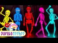 Pueblo Teehee | Cinco Esqueletos Salieron Una Noche - Canciones Infantiles
