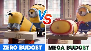 Minions ZERO BUDGET! But With Figures VS  Real Movie Trailer | Minions: The Rise of Gru Parody