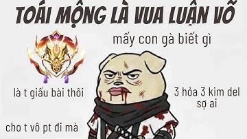 PoV Toái Mộng (NightWalker) Luận Võ high rank - Mấy con gà biết gì!?! - Hướng dẫn combo cuối video