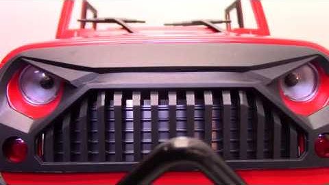 Axial SCX10 II XtraSpeed Jeep JK Hardbody Project (Details)