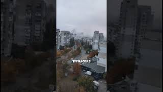 Сегодня утром российские РСЗО обстреляли Херсон