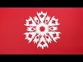 Paper SNOWFLAKE tutorial - Christmas DIY#4