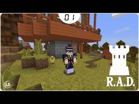 Minecraft Roguelike Adventures and Dungeons - #01 На путь мага