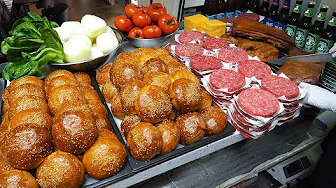 handmade burger shop that makes its own bacon and bread!