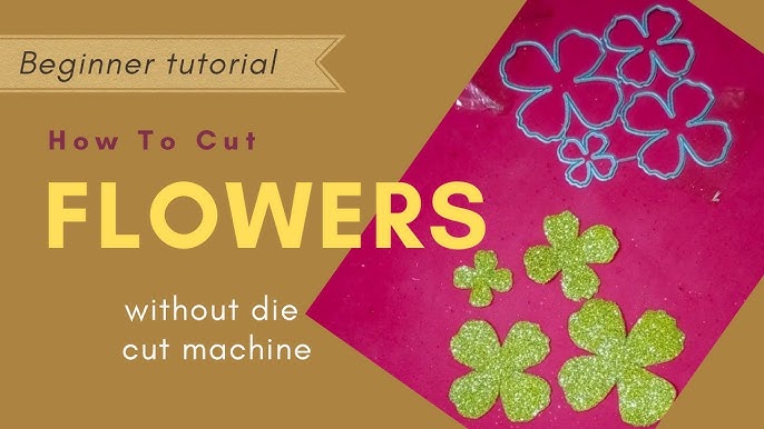 Fabric flowers with soldering iron. 