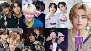 : taehyung's  relationship dynamics with each of his bts members