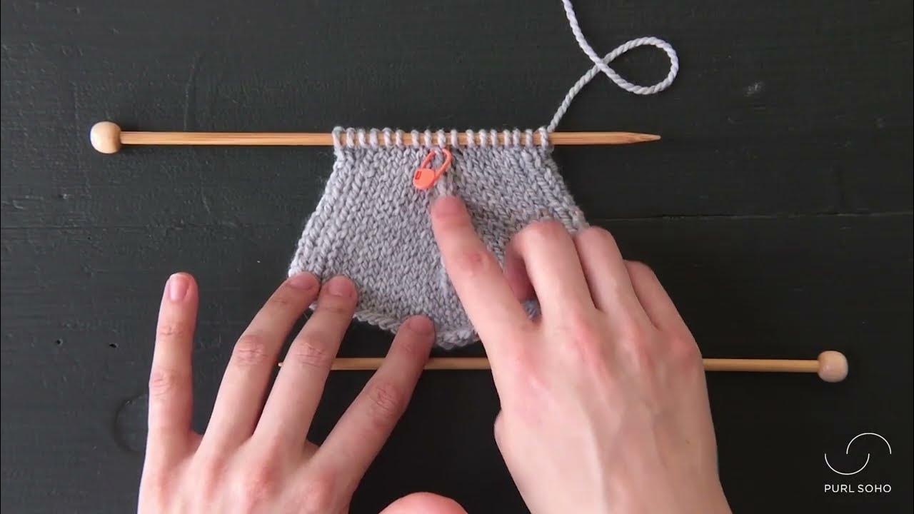 Slip Slip Knit Pass (s2kp) Purl Soho YouTube