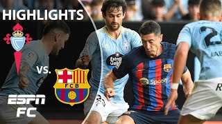 🤯 WILD RESULT! 🤯 Celta Vigo vs. Barcelona | LaLiga Highlights | ESPN FC