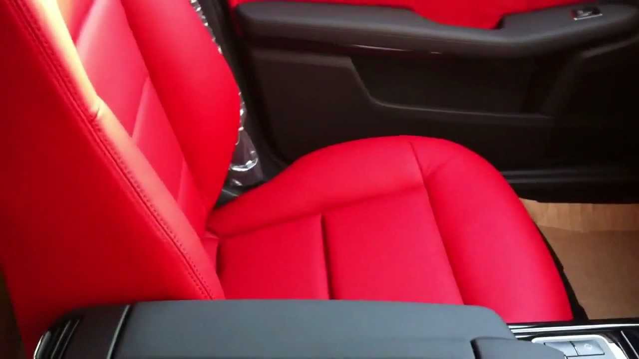 Mercedes Benz E Class W212 Original Red Leather Interior Designo Nappa