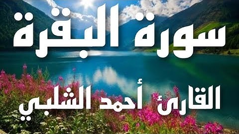 سورة البقرة للقاريء / أحمد الشلبي
