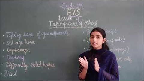 RIS // CLASS:- 3RD // SUBJECT:- EVS // CHAPTER:- 4 TAKING CARE OF OTHERS (PART-3)