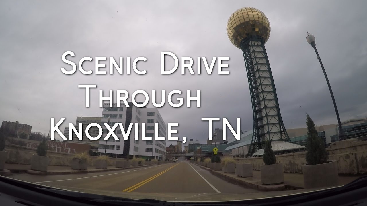 LET'S DRIVE! Scenic Drive Through Knoxville, Tennessee ...