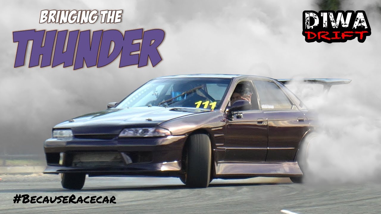 Limiter Bashing, Tyre Smashing, LS Powered R32 Sedan | Mitch Larner | D1WA - King of the Plex 2021