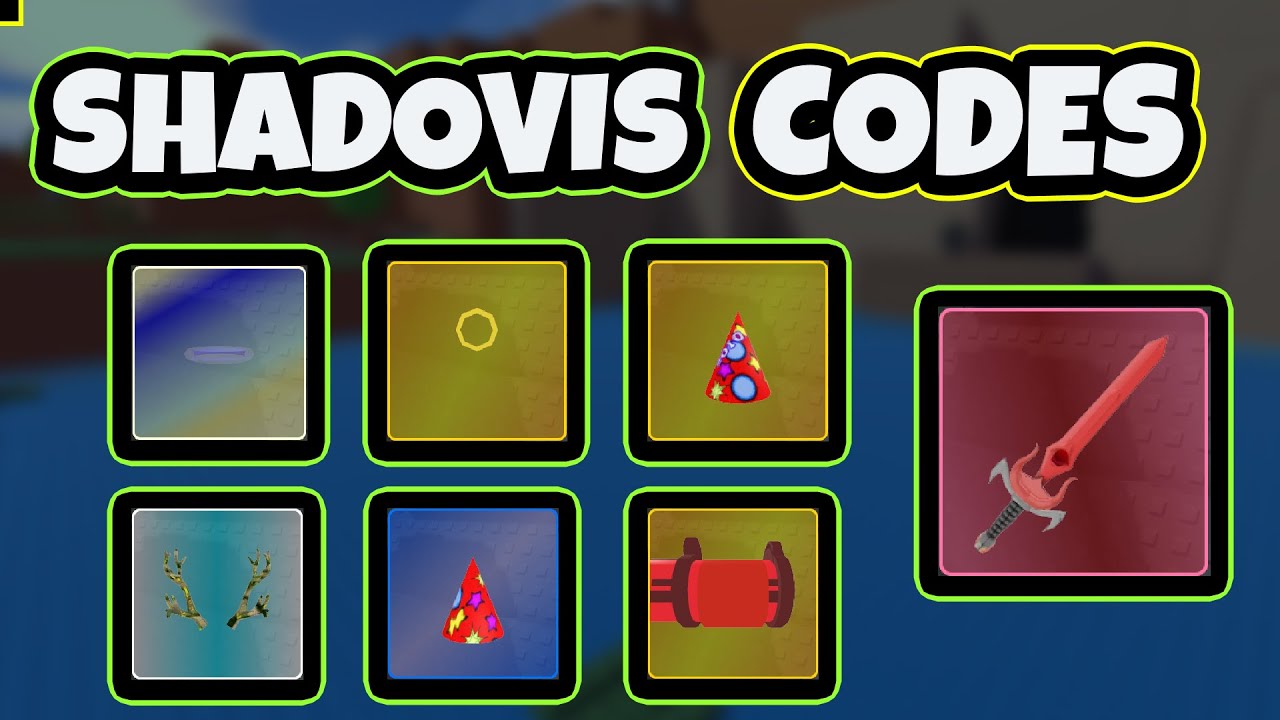 Shadovis RPG Codes - Roblox