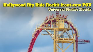 Hollywood Rip Ride Rockit Front-Row POV at Universal Studios
