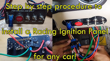 Any Car Racing Ignition Switch Installation - Full Tutorial | The Automotive Student